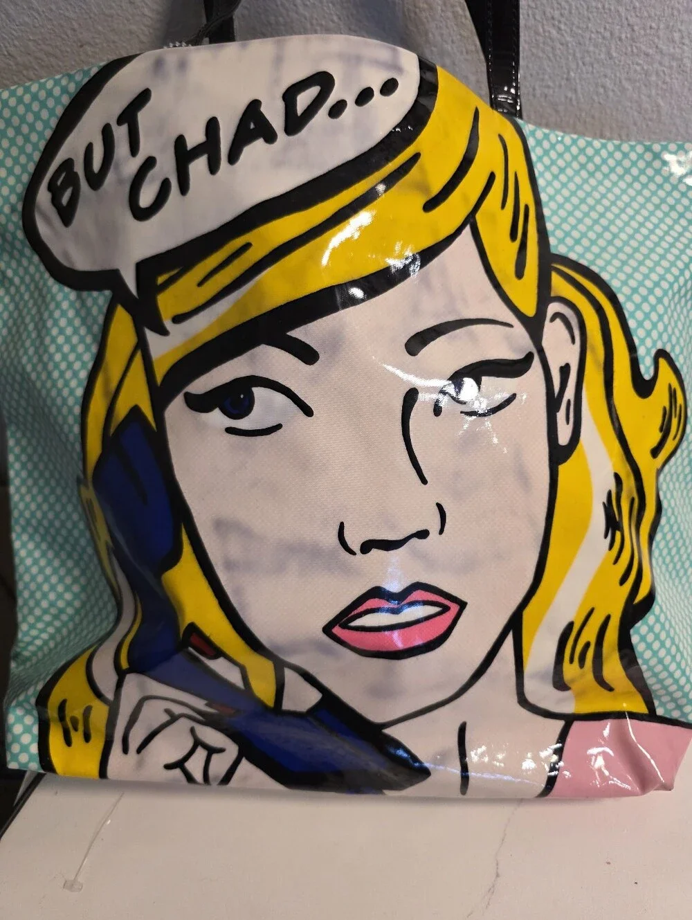 Kate Spade BUT CHAD Bon Shopper RARE